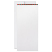 Pop Art Snowflakes Rack Card Template
