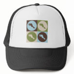 Pop Art Speed Skating hats