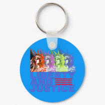 Pop Art Statue of Liberty Products keychains