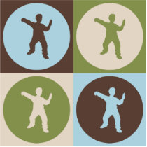 Pop Art Tai Chi photo sculptures