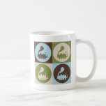 Pop Art Trains Mugs