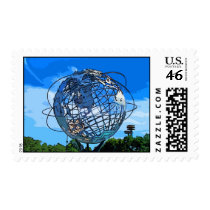 Pop Art Unisphere postage