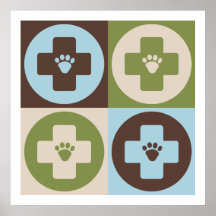 Pop Art Veterinary Medicine Print