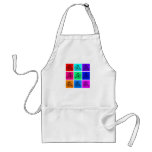Pop Art Vintage Two Wheeler Bike Apparel Apron