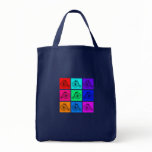 Pop Art Vintage Two Wheeler Bike Apparel Canvas Bags