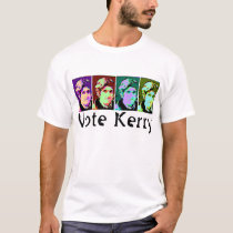 Pop-Art Vote Kerry t-shirts by votevotevote Pop-Art Vote Kerry t-shirts