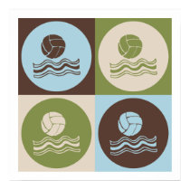 Pop Art Water Polo posters by busybrain Pop Art Water Polo posters