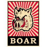 Pop Art Wild Boar t-shirts