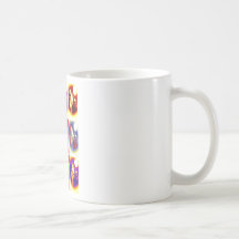 Pop Art Wolf Mug