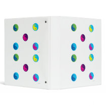 Pop Art Ying Yang Binder