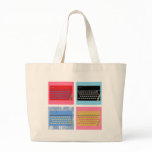 Pop Art ZX Spectrum Canvas Bags