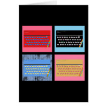 Pop Art ZX Spectrum cards