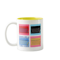 Pop Art ZX Spectrum mugs