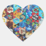 Pop Arts Patchwork Pattern Stickers