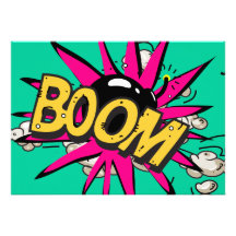 pop, BOOM! Personalized Invites