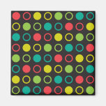 Pop Bot Dot Black Magnet
