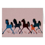 Pop Chalee Horse Mural Card