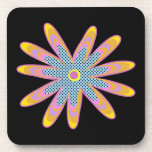 pop flower custom coasters