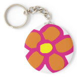 Pop Flower Key Chain