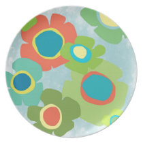 Pop Flower Plate plates