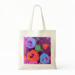 Pop Flowers lavender Bag