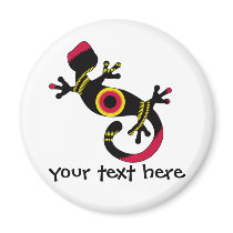 pop gecko blk magnets by blessedme pop gecko blk magnets