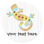 pop gecko swirly stickers