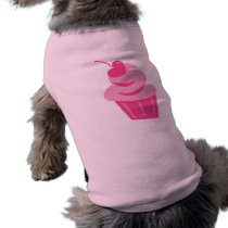 Pop Heart Cupcake Pet T-shirt
