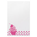 Pop Heart Cupcake Stationery