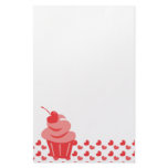 Pop Heart Cupcake Customized Stationery
