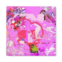 Pop Love Magnet by elenaind Pop Love Magnet