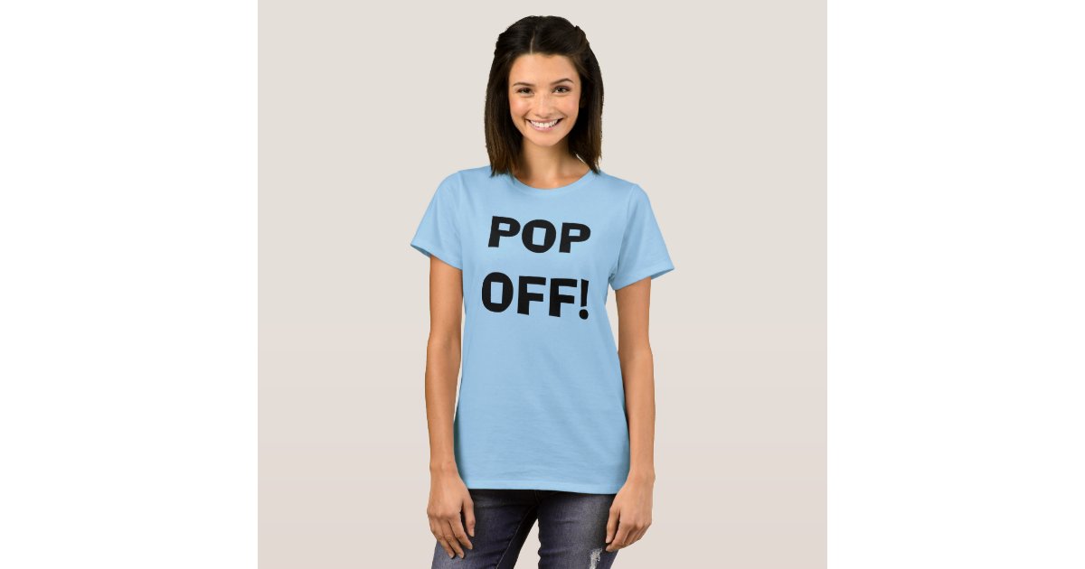 off with t shirt