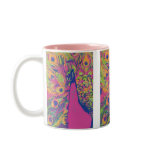 Pop Peacock Mugs