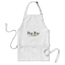Pop Pop Est. 2009 Apron