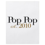 Pop Pop Est 2010 Flyer Design