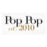Pop Pop Est 2010 Photo Card Template