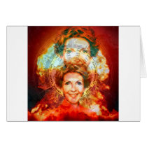 Pop President's Wife Greeting Card