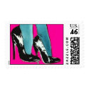 "Pop Pumps" .41 US Postage Stamp by JamieRoxx "Pop Pumps" .41 US Postage Stamp