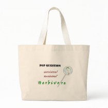 Pop Question Tote bags