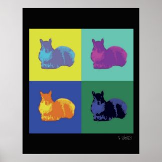 Pop Squirrel Poster