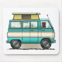 Pop Top Van Camper mousepads
