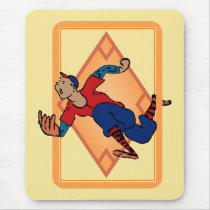 Pop Up Baseball Mousepad