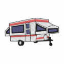 Pop-up Camper embroidered shirts by ZazzleEmbroidery Pop-up Camper embroidered shirts