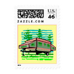 POP-UP CAMPER SQ STAMPS Great Home or Away Camping