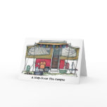 Pop Up Camper Trailer Note Cards