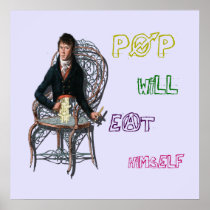 Pop will eat himself poster