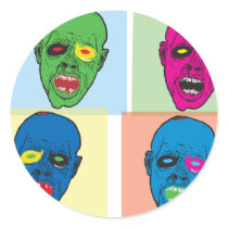 Pop Zombie Stickers