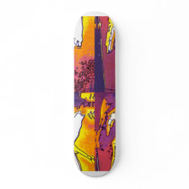 popart skate board