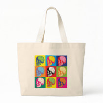 Popart skulls bags by nassosvakalis Popart skulls bags
