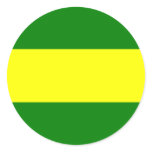 Popayan, Columbia Round Sticker